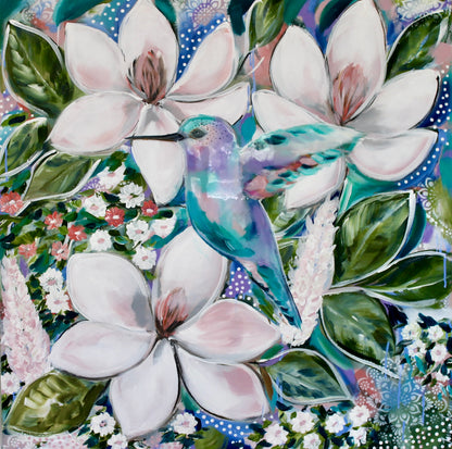 Whispers of Petals & Wings - 900x900