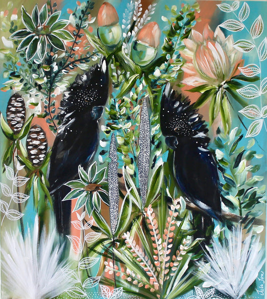 Midnight Bloom - 800x900h