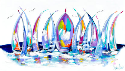 Sailing - Sailors Spectrum - Julia Jones Art