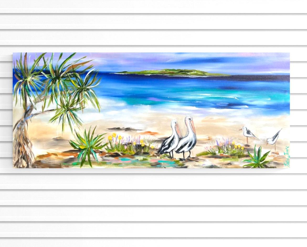 Beach Vibes - Coastal Ambience - Julia Jones Art