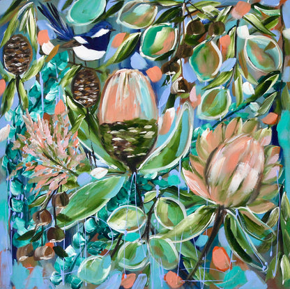 Botanical Harmony - set of 2 60x60cm