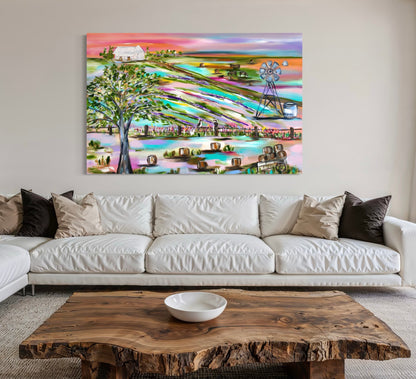 Rural Daydreams - 120 x 75 cm