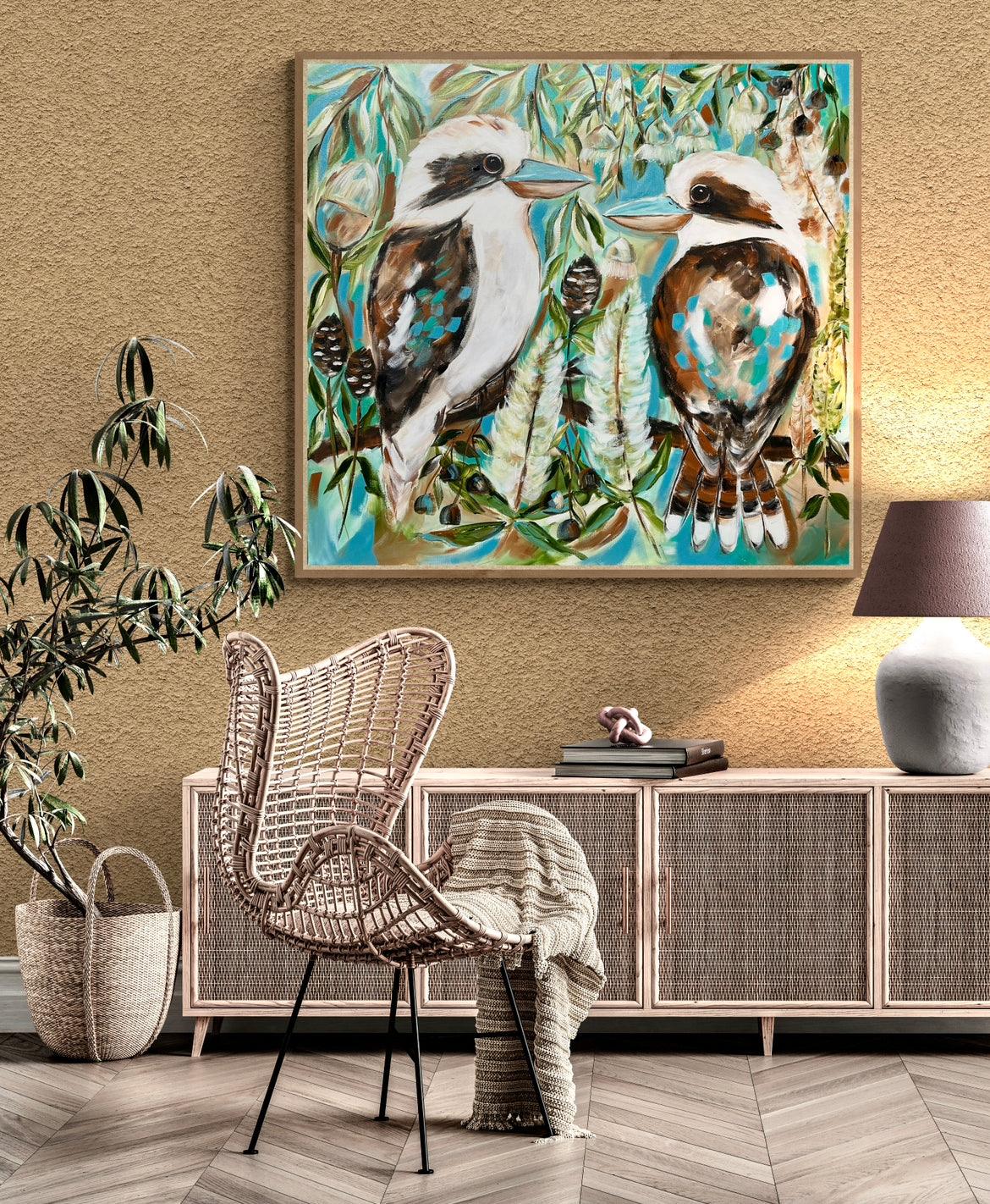Backyard Harmony - 1.1x1 - Available by Commission