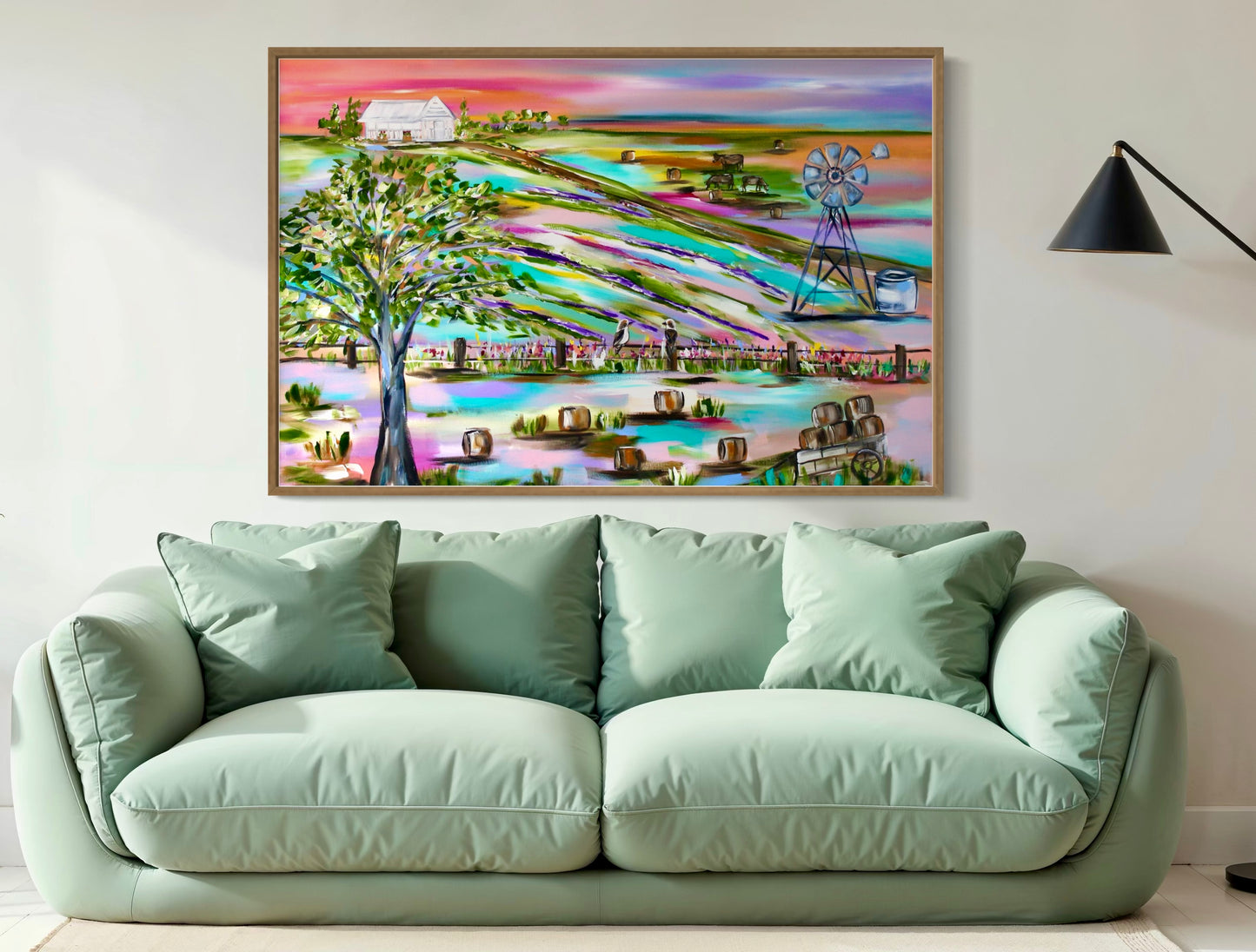 Rural Daydreams - 120 x 75 cm