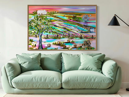 Rural Daydreams - 120 x 75 cm