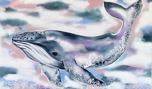 Humpy the humpback whale - 1.4x820
