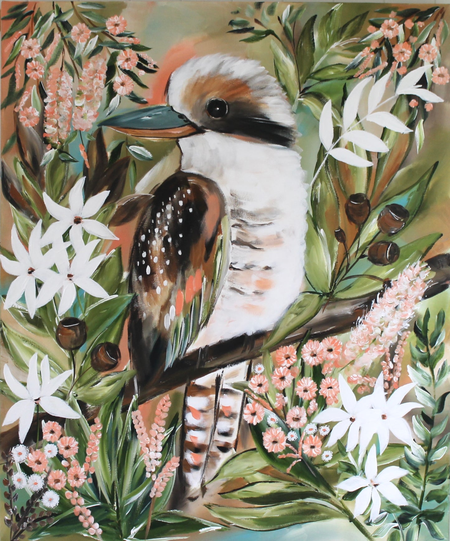 Gum Blossom Morning - Australian living