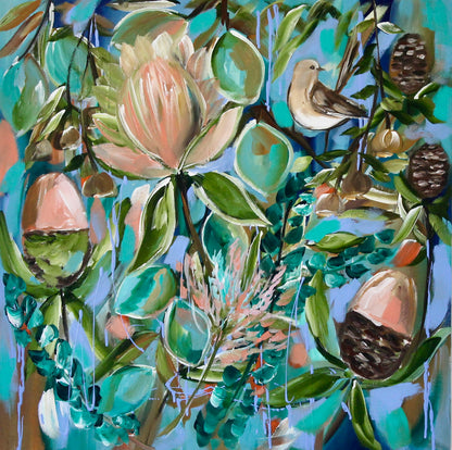 Botanical Harmony - set of 2 60x60cm