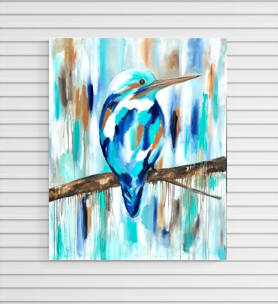 Kingfisher Song - Julia Jones Art