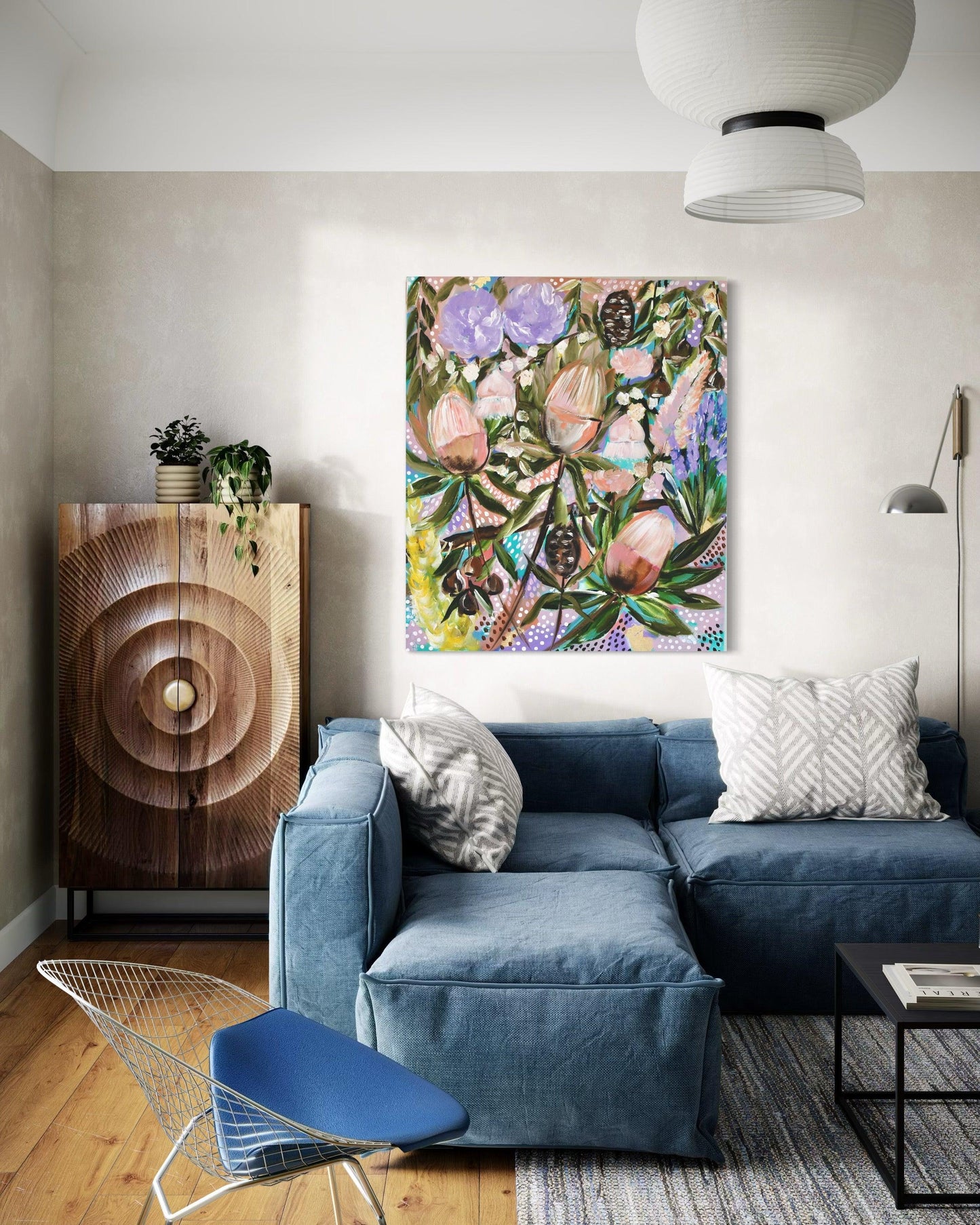 Native Bloom Harmony - 600x700 - Julia Jones Art