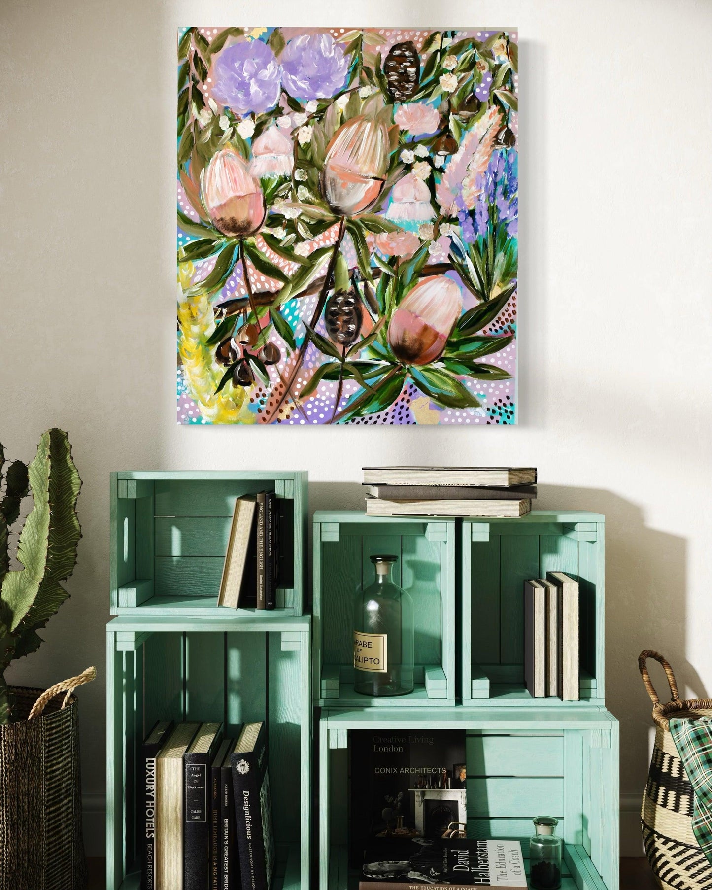 Native Bloom Harmony - 600x700 - Julia Jones Art