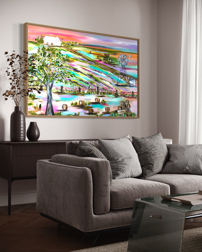 Rural Daydreams - 120 x 75 cm