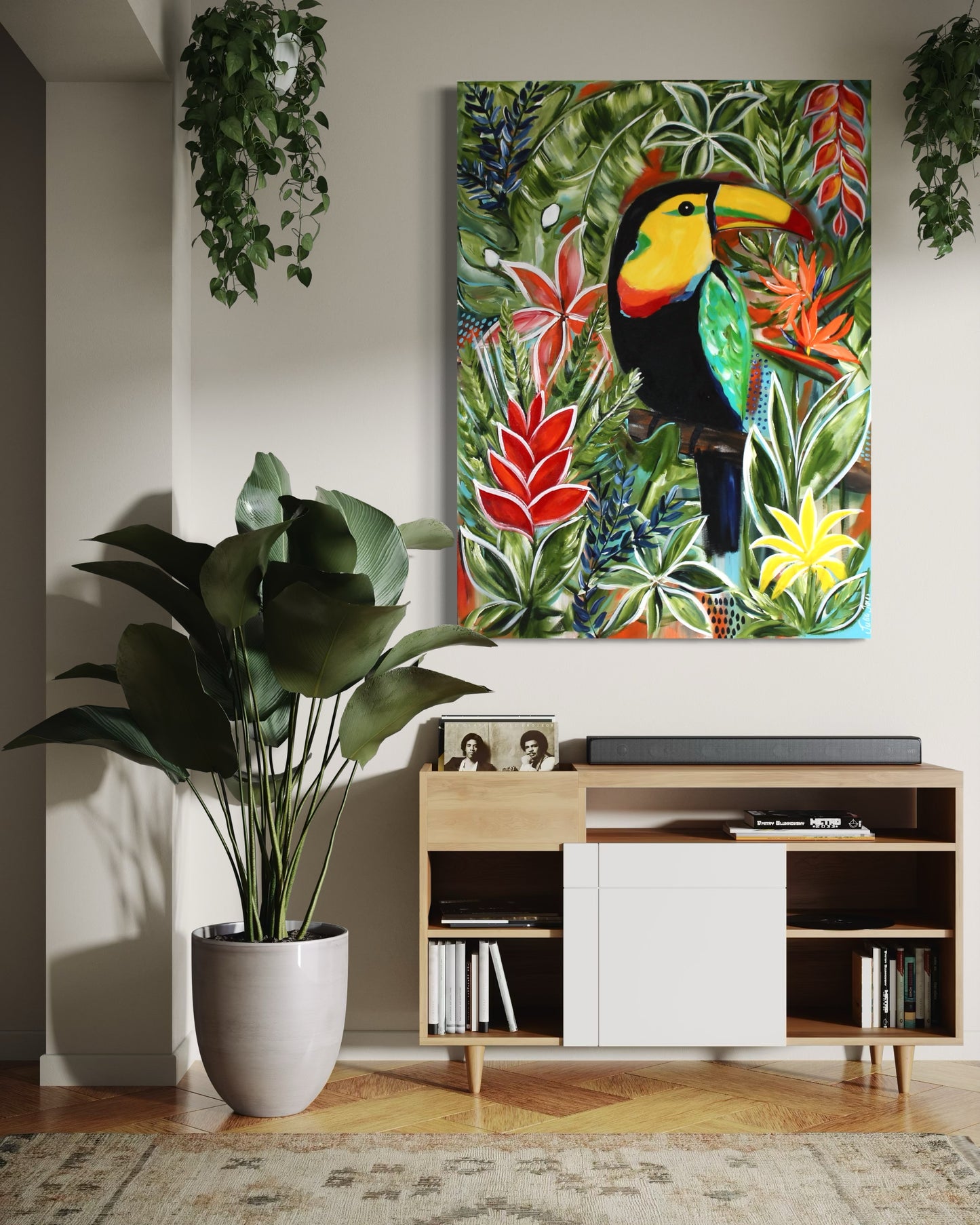 Toucan Fiesta - 90 x 120 cm
