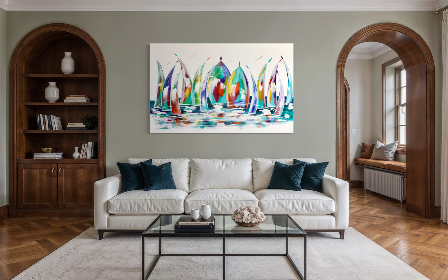 Dancing Sails - 140 x 90 cm