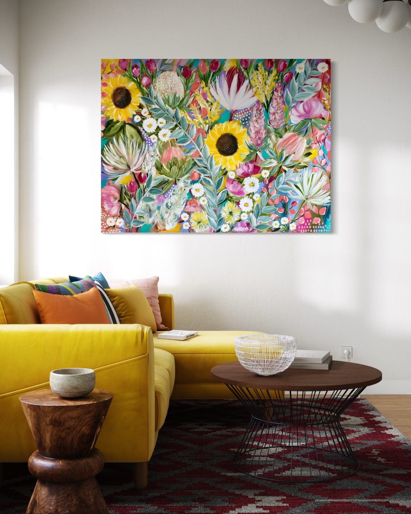 Sunshine Blooms - 1.2x900