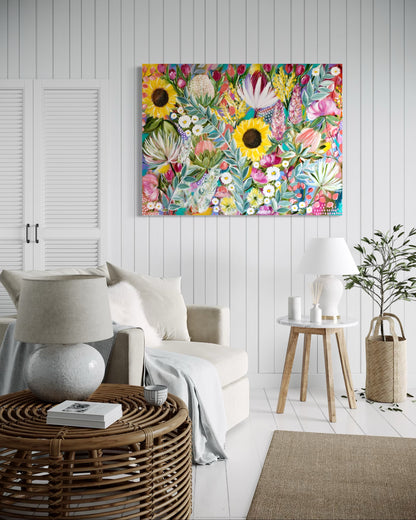 Sunshine Blooms - 1.2x900