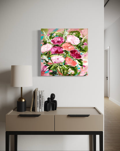 Blooming Radiance - 50x50