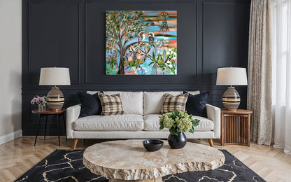 Sunset Watchers - 1m x 900