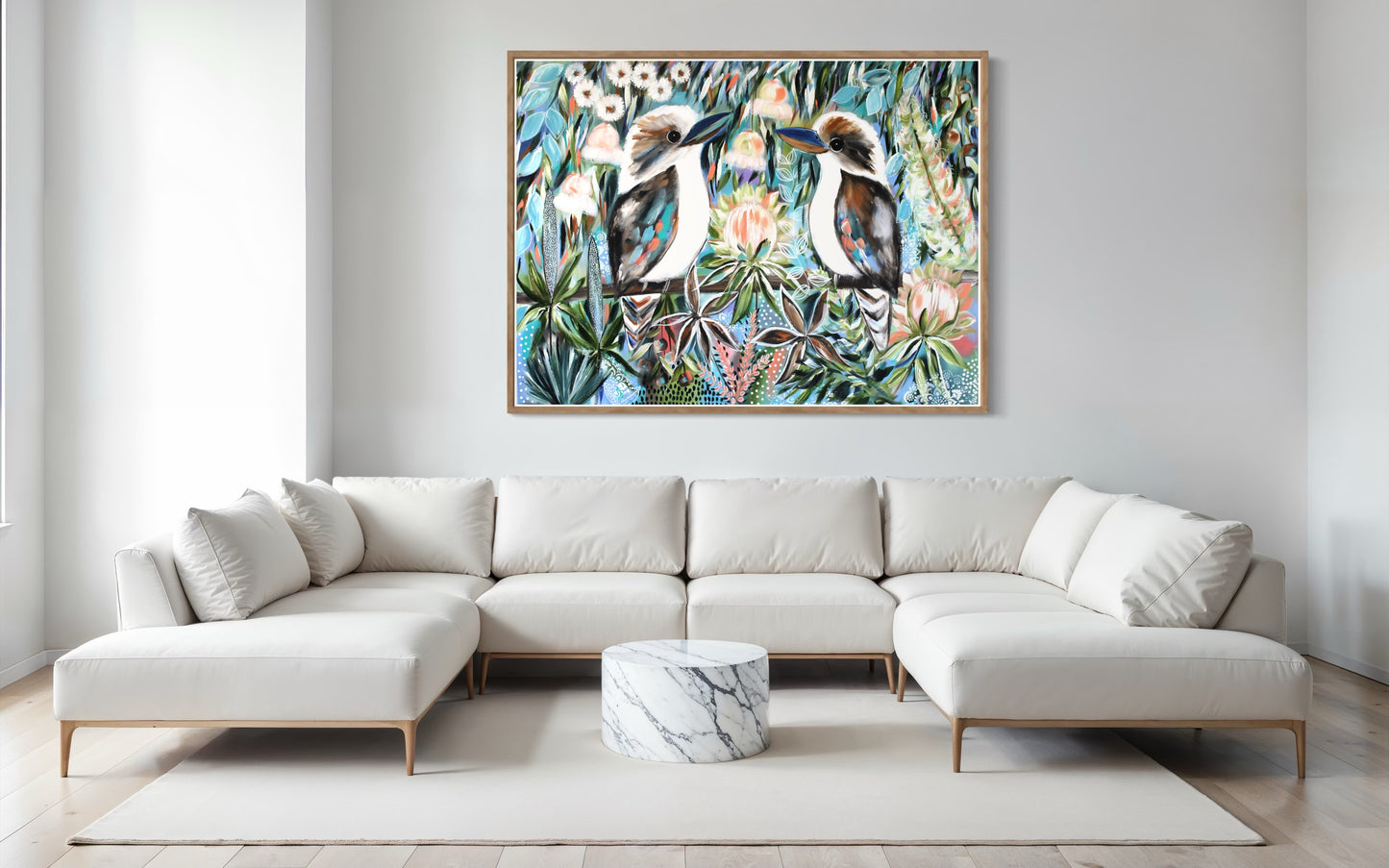 Kookaburras in Bloom - 1.2x900