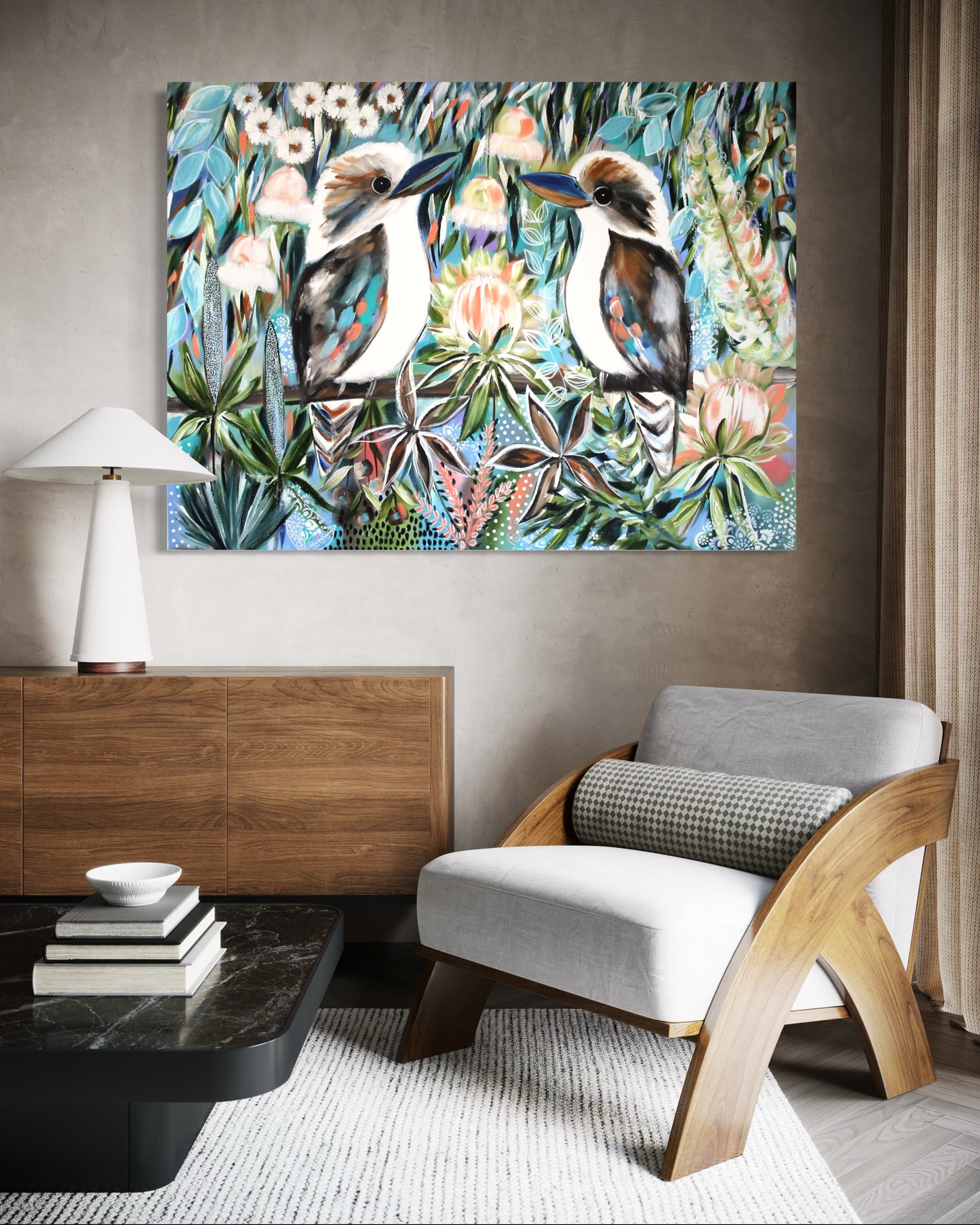 Kookaburras in Bloom - 1.2x900