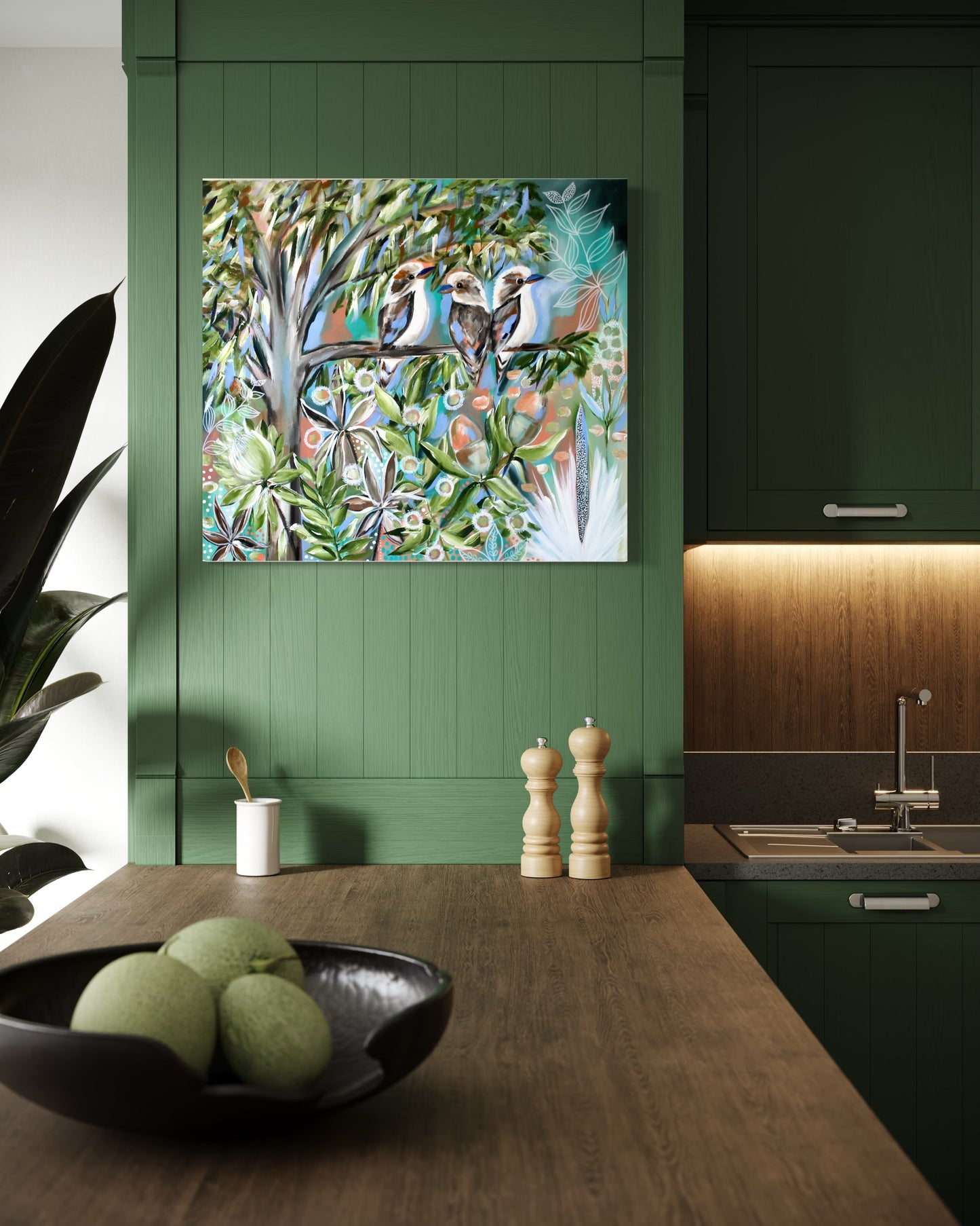 Trios Of Kookaburras - 1mx900