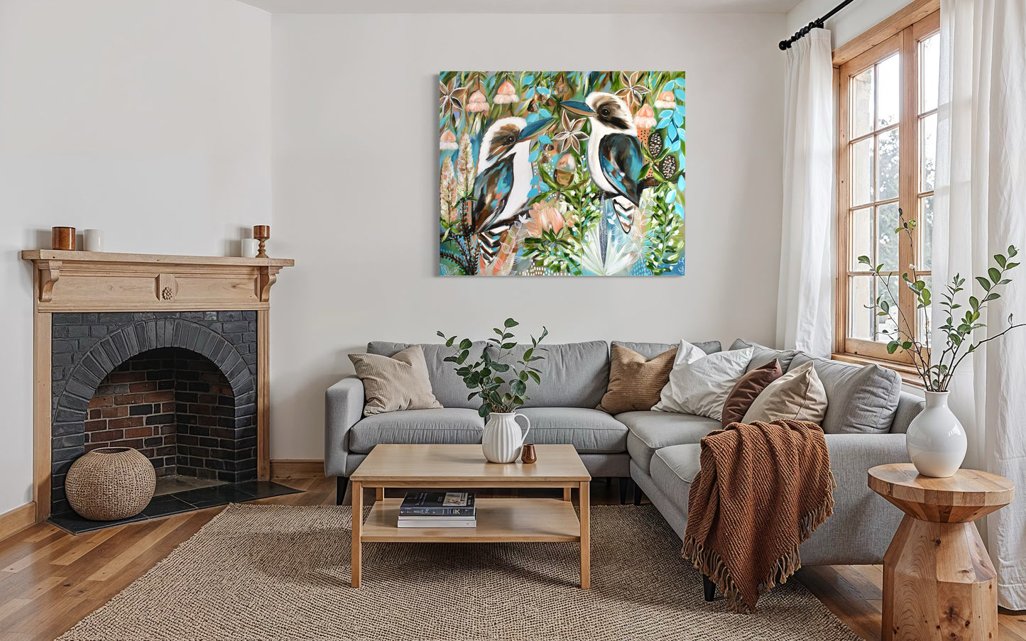 Kookaburra Garden Song - 1.2x1m