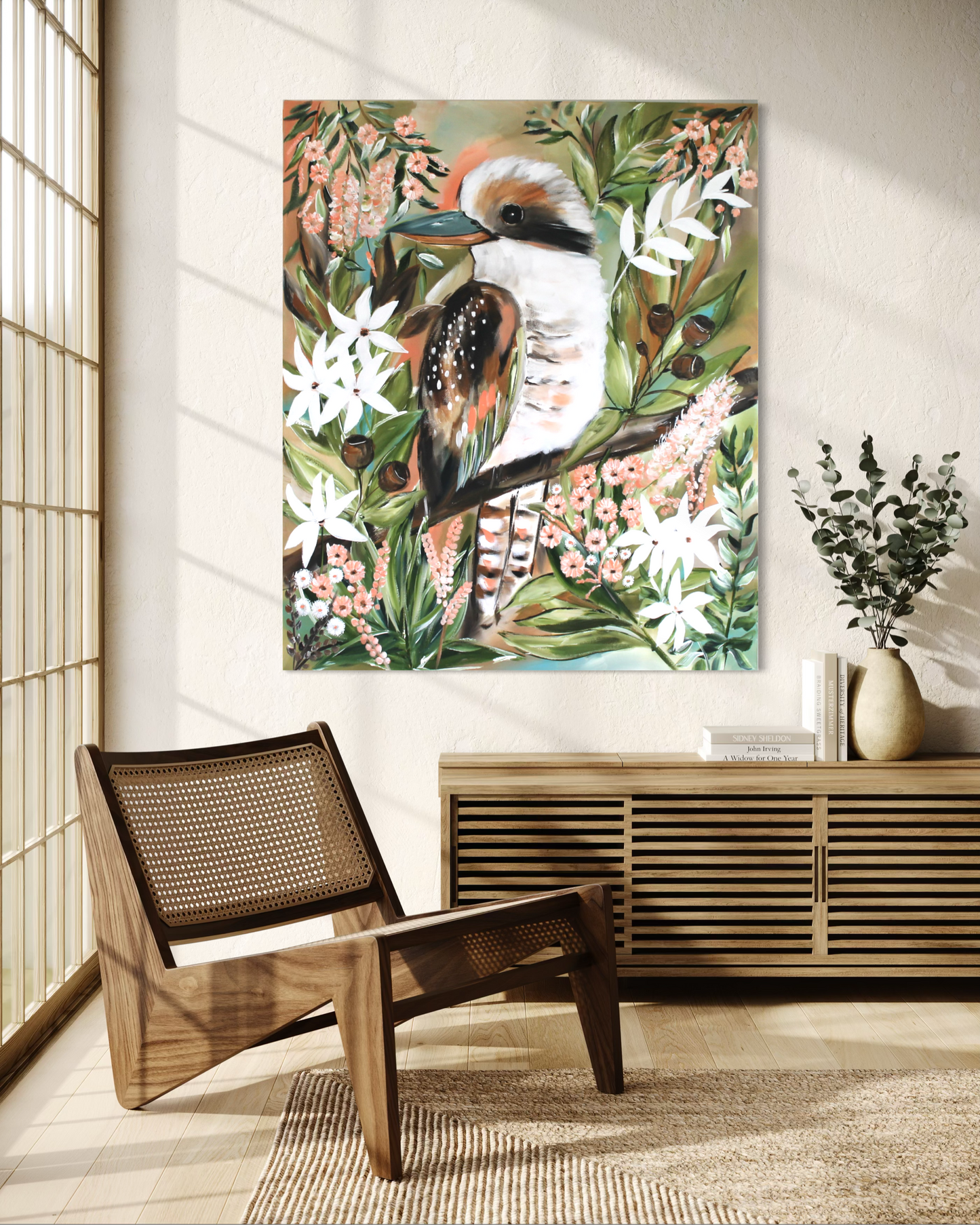 Gum Blossom Morning - Australian living