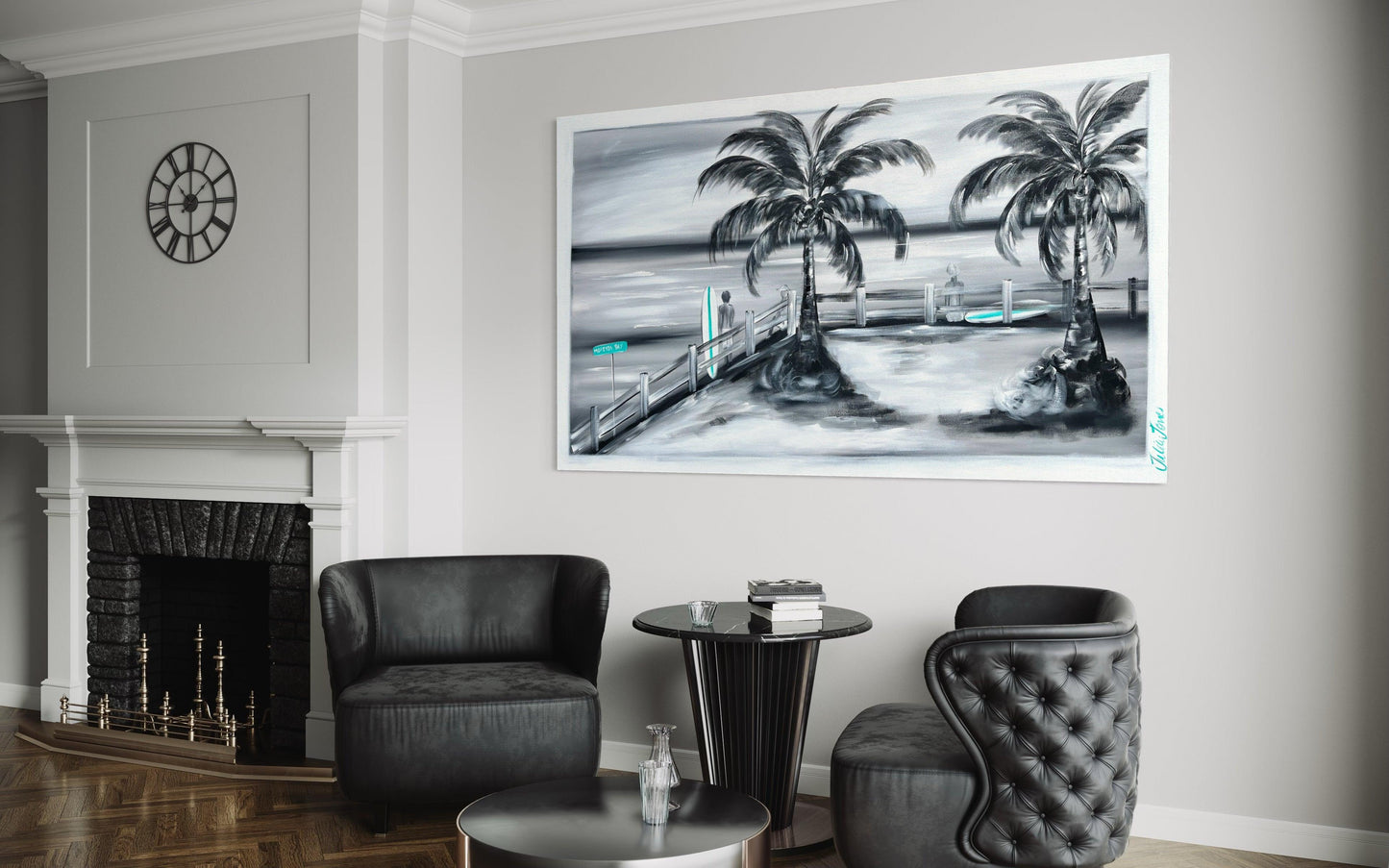 Beach vibes - Ocean dreams - Julia Jones Art