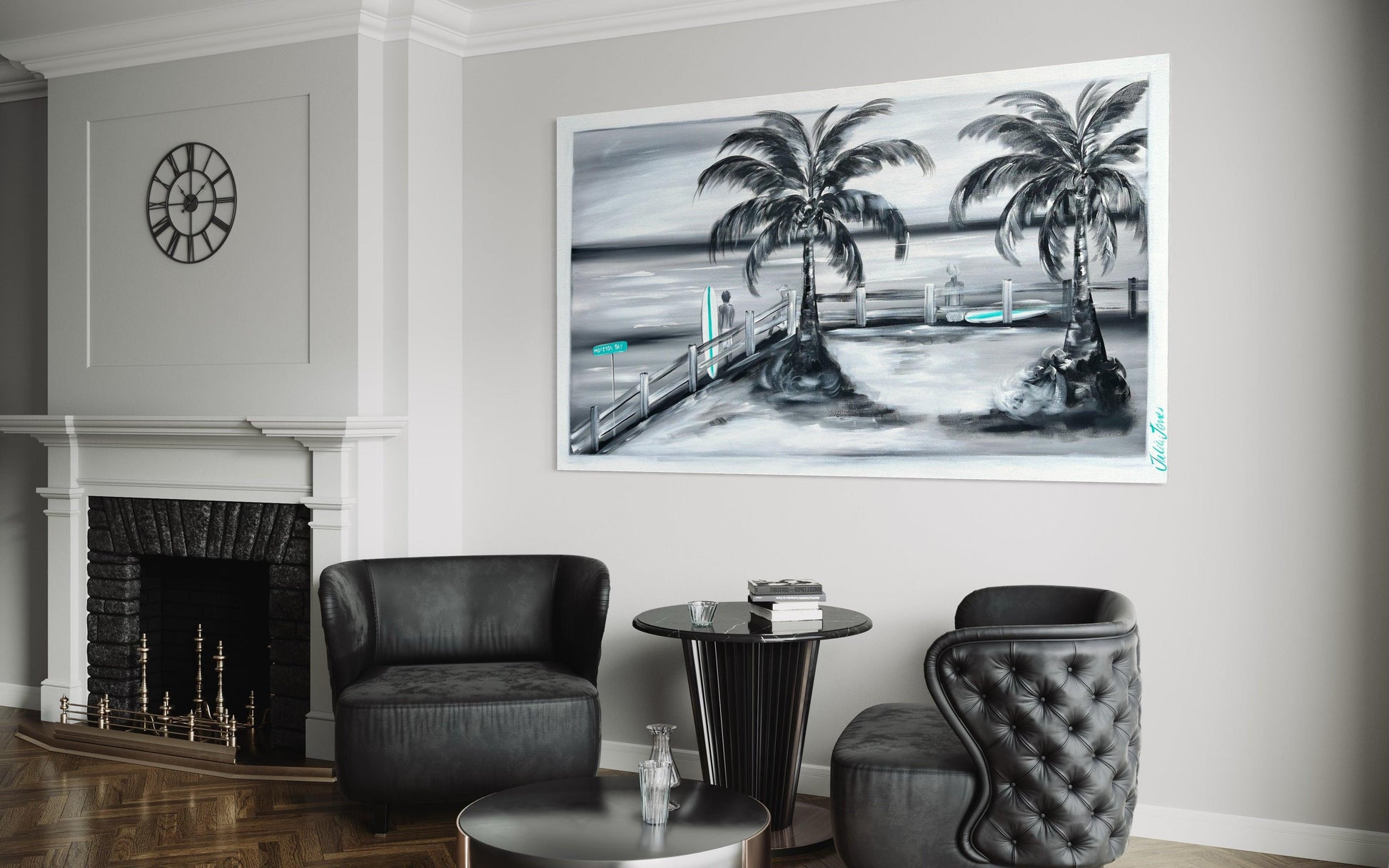 Beach vibes - Ocean dreams - Julia Jones Art