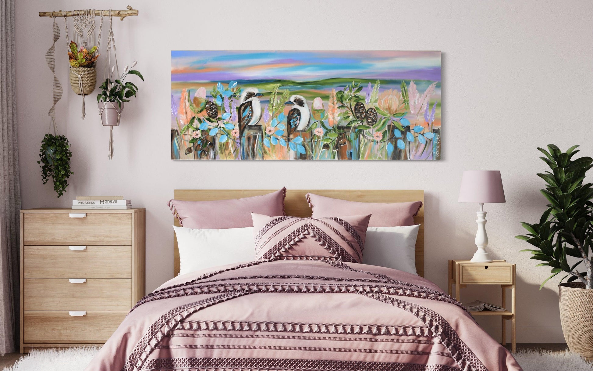 Country Harmony: Kookaburras song - Julia Jones Art