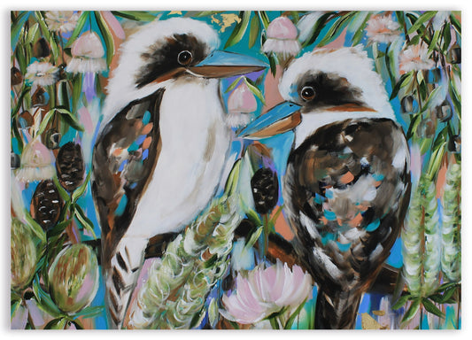 Bushland Banter – A3 Art Print