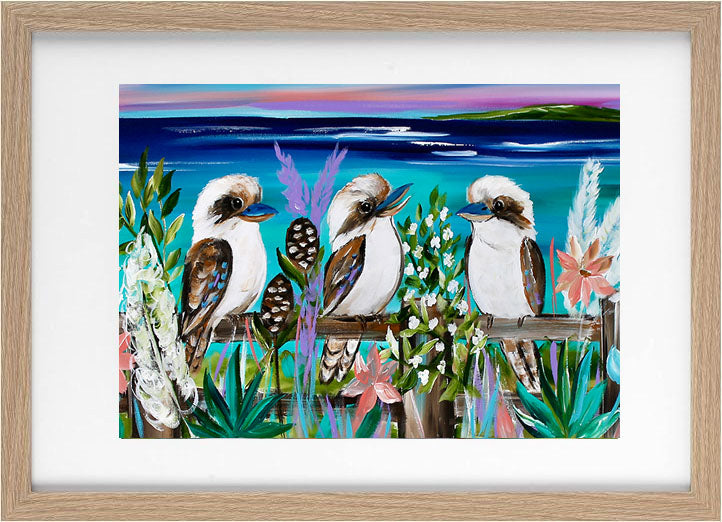 Kookaburra Laughter Print
