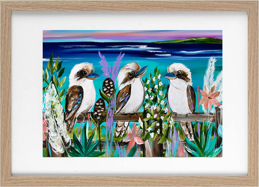 Kookaburra Laughter Print