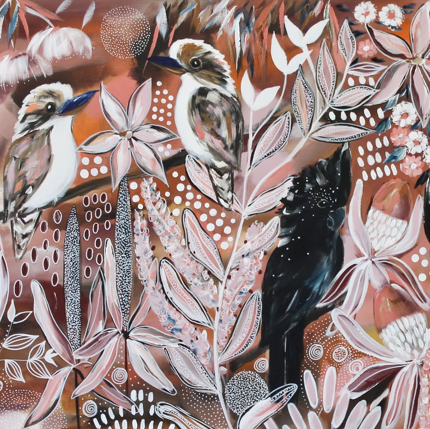 Whispers in Warm Earth print