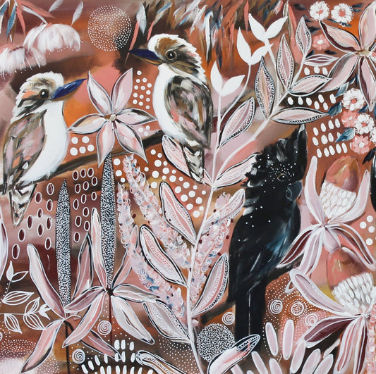 Whispers in Warm Earth print
