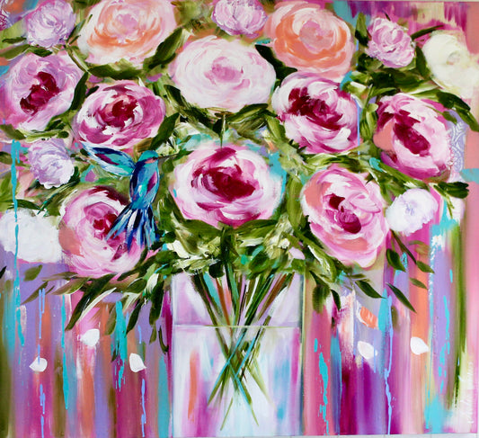 Rosy Reverie - 1mx1m