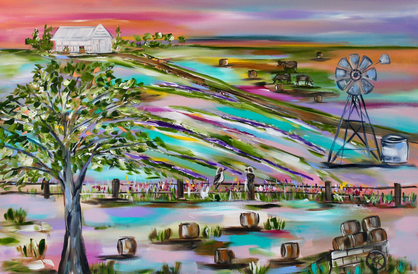 Rural Daydreams - 120 x 75 cm
