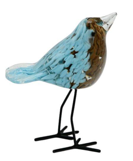 Homewares - Carmel standing glass bird - Julia Jones Art