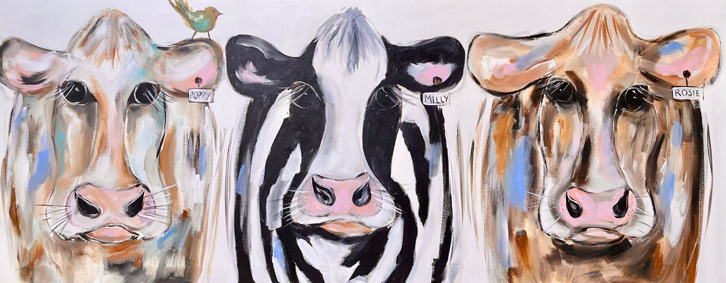 Poppy, Molly and Rosie - 1.5x600