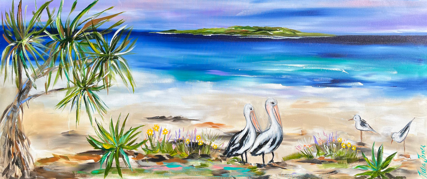 Coastal Ambience - 1.65x720 - Original Artwork - Available by Commission