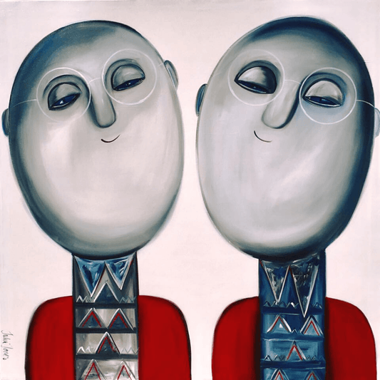 Expressionistic - Indifference - Julia Jones Art
