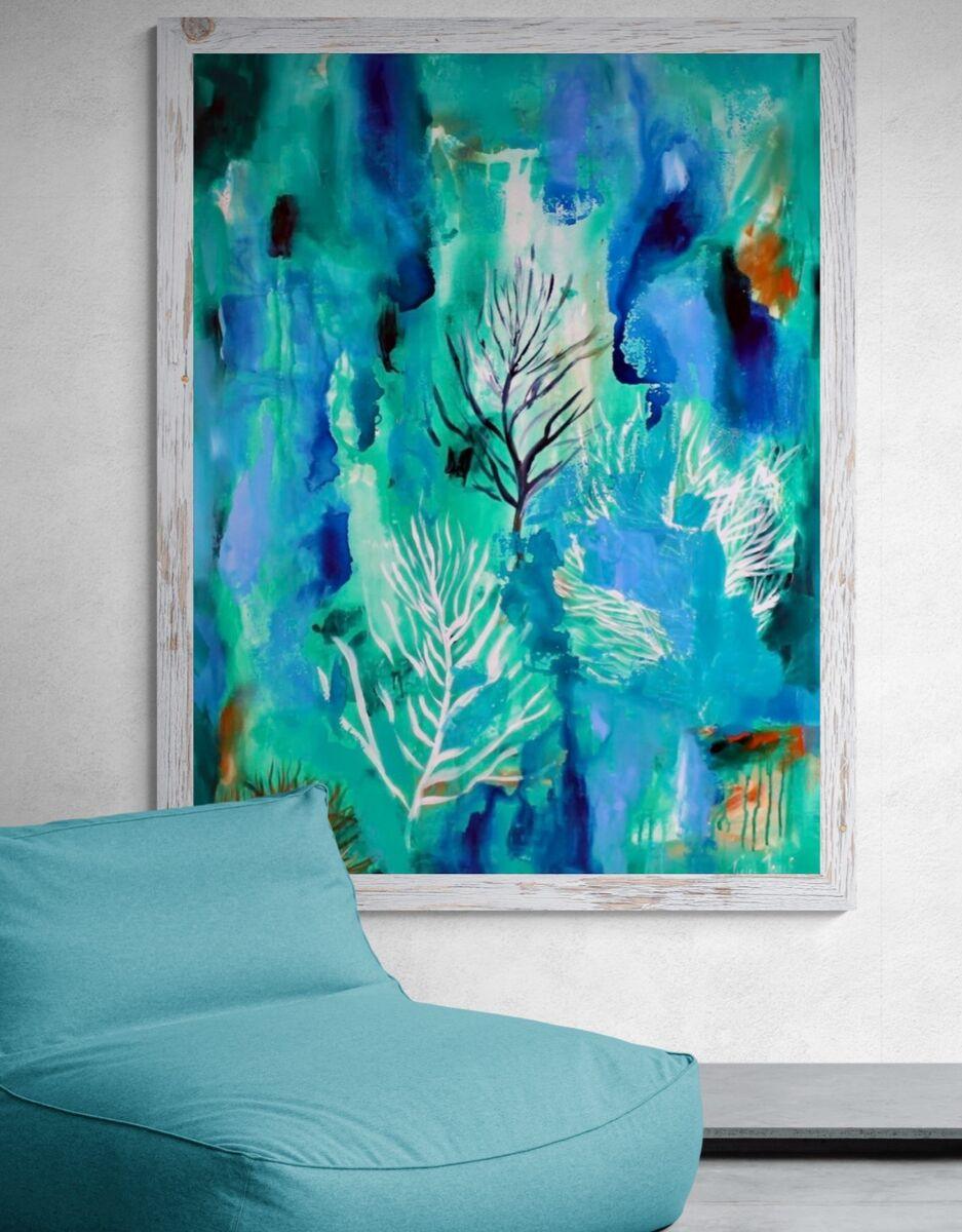 Beach Vibes - Coral Reef - Julia Jones Art