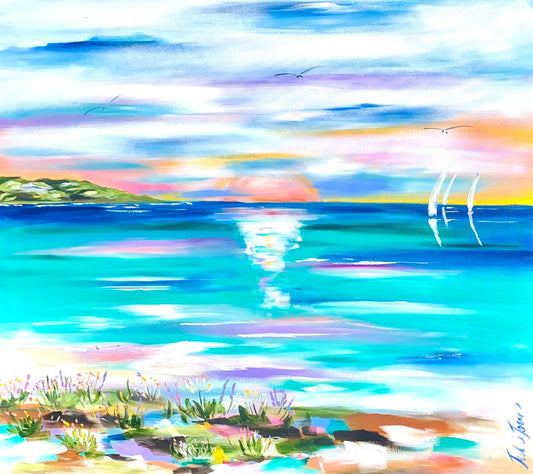 Beach Vibes - Always dreaming - Julia Jones Art