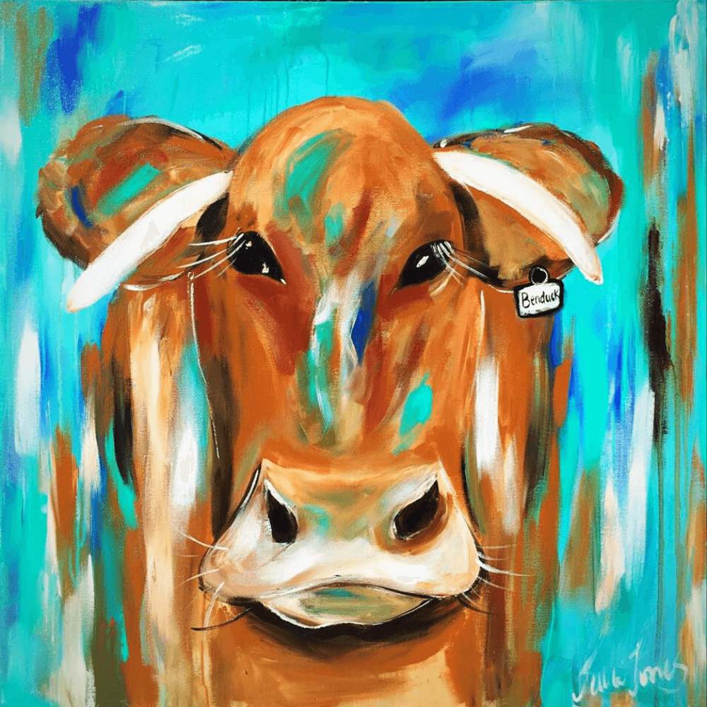 A Cows life 900 x 900 - Original Artwork - Available by Commission