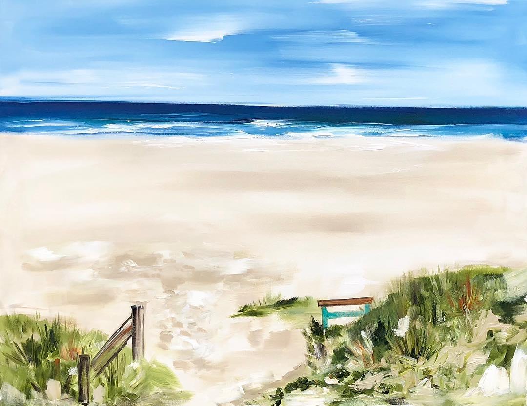 Its time for a getaway 1m x 900 - Original Artwork - Available by Commission