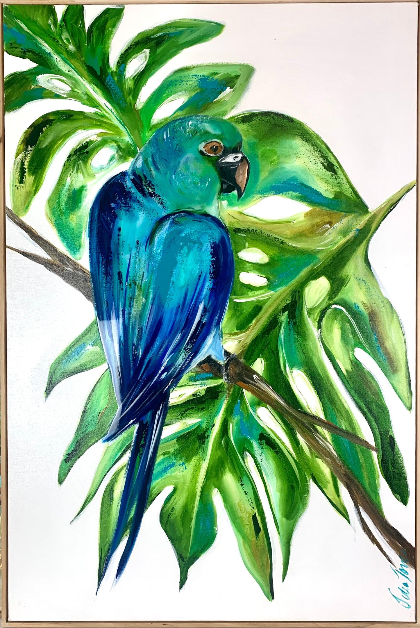 Blue Beauty - 1.2 x 800 - Original Artwork - Available by Commission