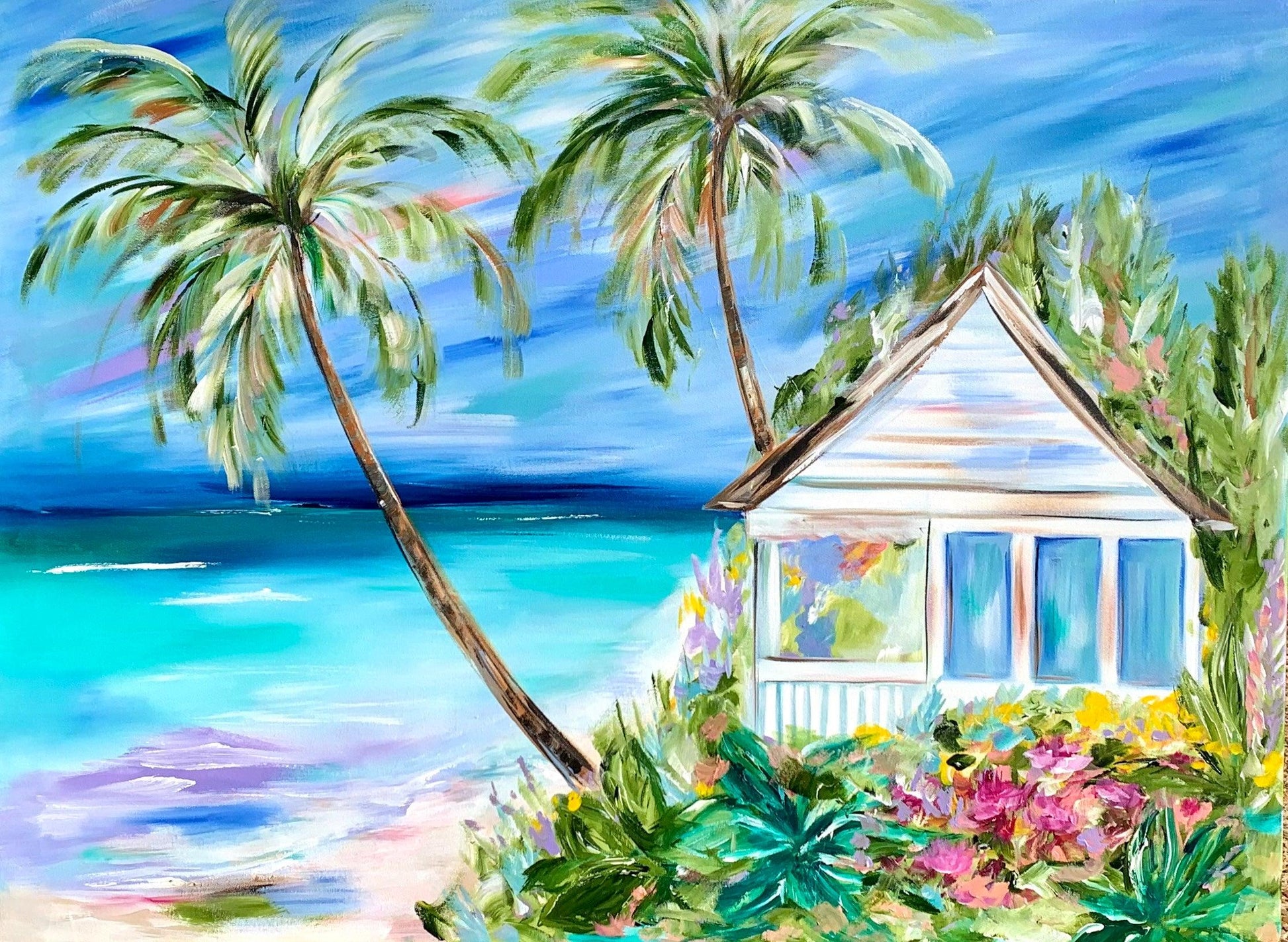 Beach Vibes - Maldives Magic - Julia Jones Art