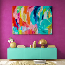 Load image into Gallery viewer, In Abstract colour -  Underwater Illusion - 1.4 x 1m - Original Artwork - Available by commission
