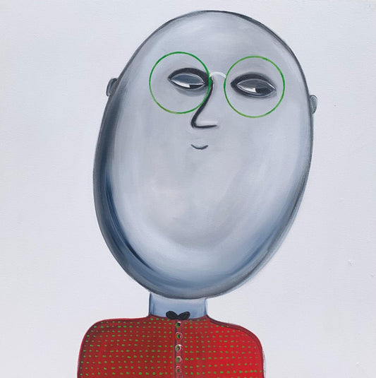 Expressionistic- Hey Dave - Julia Jones Art