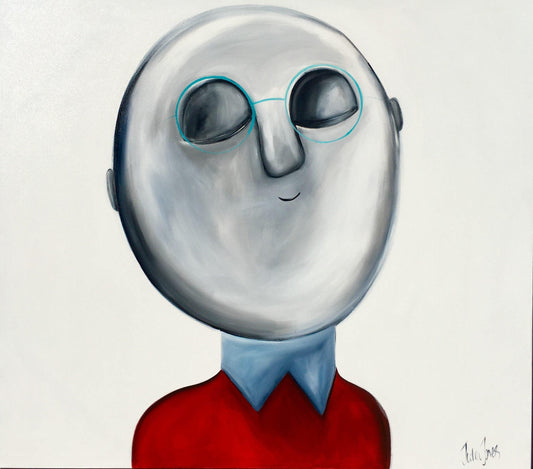Expressionistic - Indifference in thought - Julia Jones Art